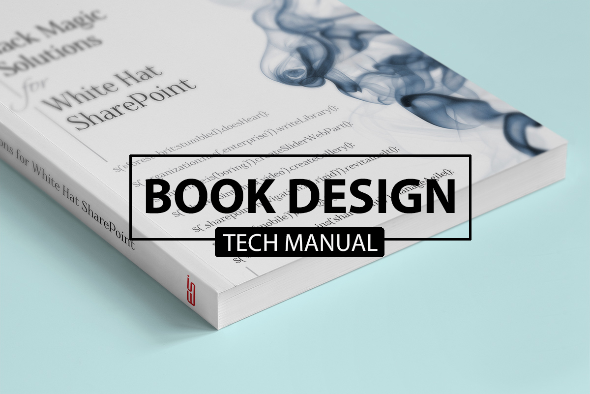 Tech Manual Book Design - Erika Schanzenbach